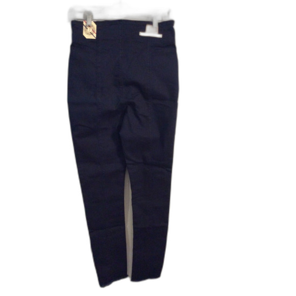 New NWT Denim Blvd Juniors size 7 High Waist Button Up Raw Hem Jeans - Picture 4 of 4